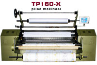 TP 160-X Plise Makinesi